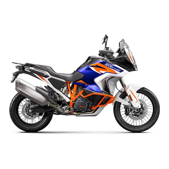 KTM 1290 SUPER ADVENTURE R Manual