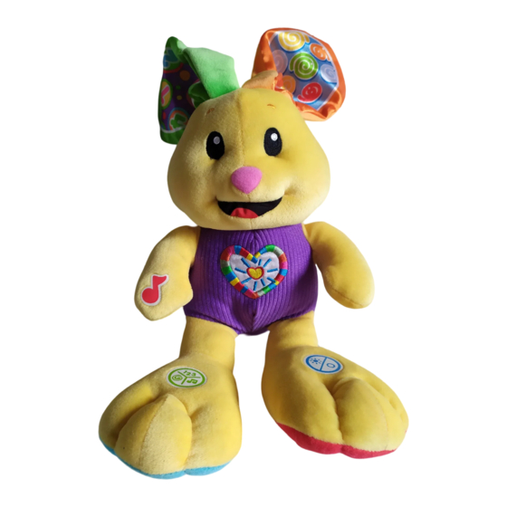 Fisher-Price Laugh & Learn Learning Bunny K0468 Quick Start Manual