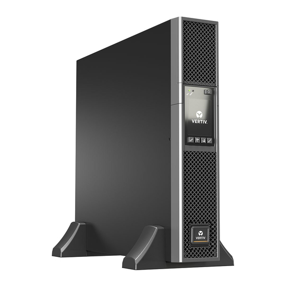 Vertiv Liebert GXT5-5000MVRT4UXLN Installer/User Manual