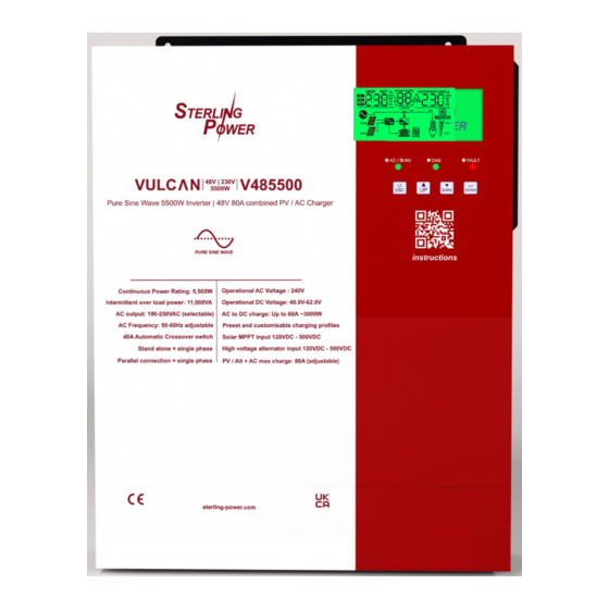 Sterling Power Vulcan V485500 Handbook