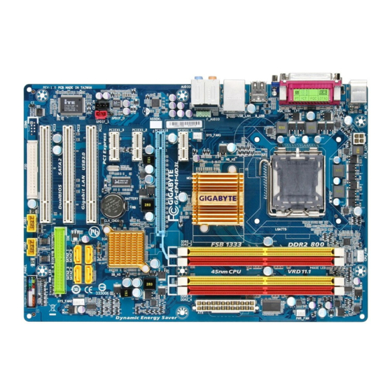 Gigabyte GA-EP41-US3L User Manual