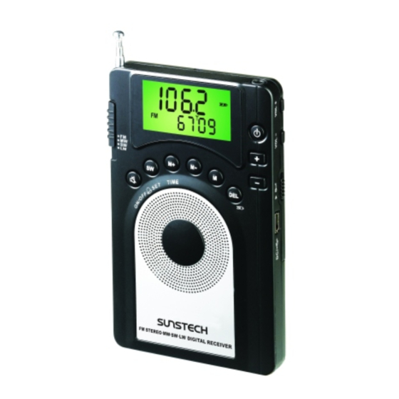 Sunstech RP-DS30 Operation Manual