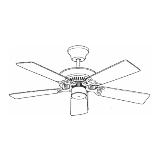 Regency Ceiling Fans CABANA Owner's Manual