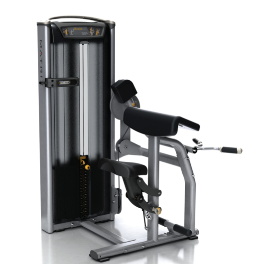 Matrix VS-S40 Bicep Curl Owner's Manual