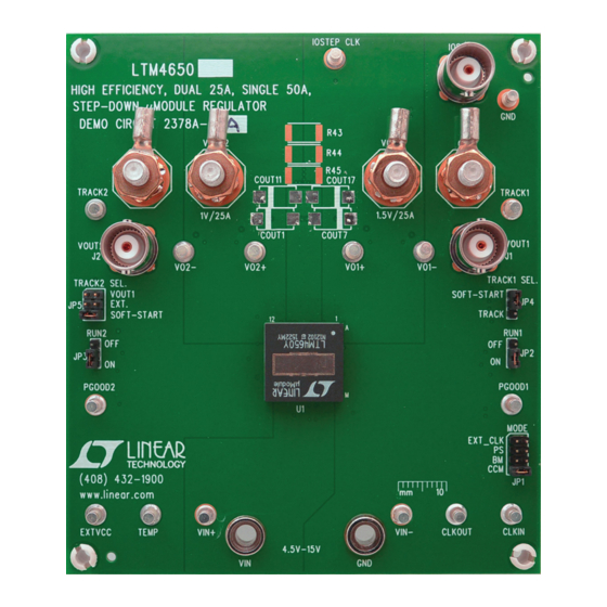 Linear LTM4650 Demo Manual