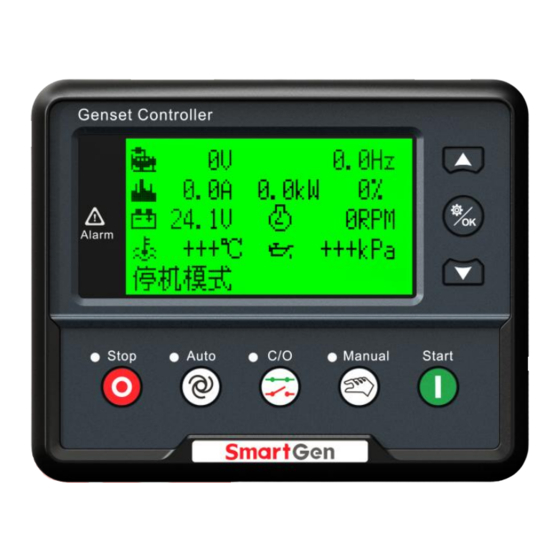 Smartgen HGM8140 Genset Controller Manuals