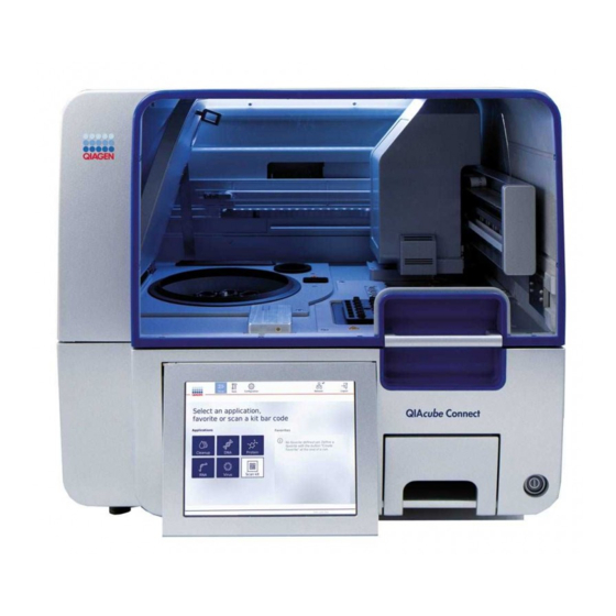 Qiagen QIAcube Connect Safety Instructions And Quick Start Manual