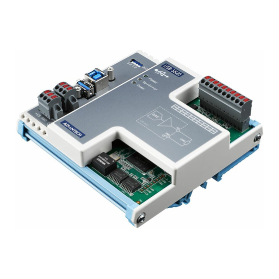 Advantech USB-5820 User Manual