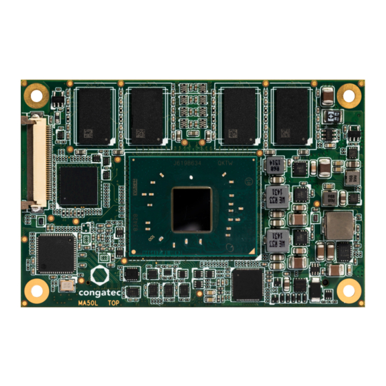 Congatec COM Express conga-MA5 User Manual