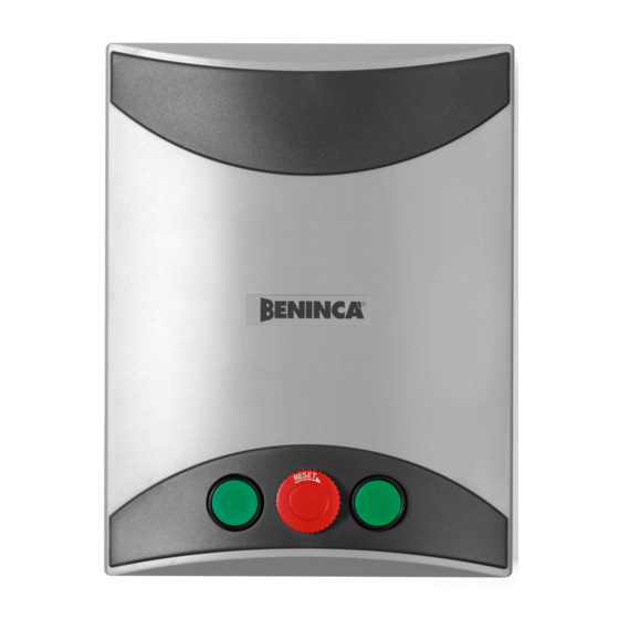 Beninca THINK Operating Instructions Manual