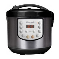 Maxwell MW-3809 W Manual Instruction
