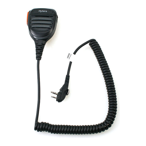 Hytera SM26 Series Owner's Manual