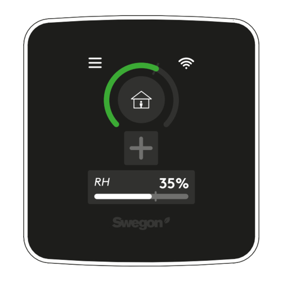 Swegon CASA Genius Quick Start Manual