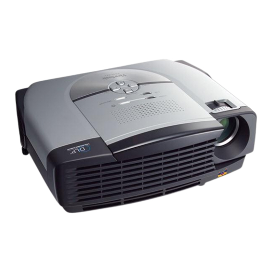 ViewSonic PJ402D User Manual
