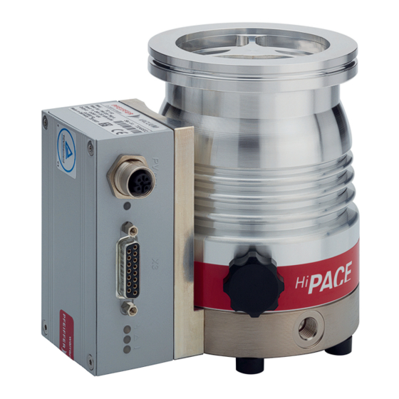 Pfeiffer Vacuum HIPACE 80 MINI Operating Instructions Manual