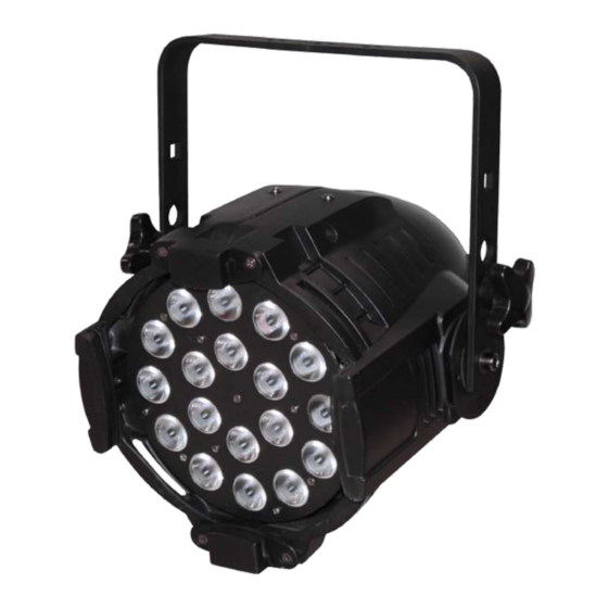 Ledj ALU QUAD PAR 64 User Manual