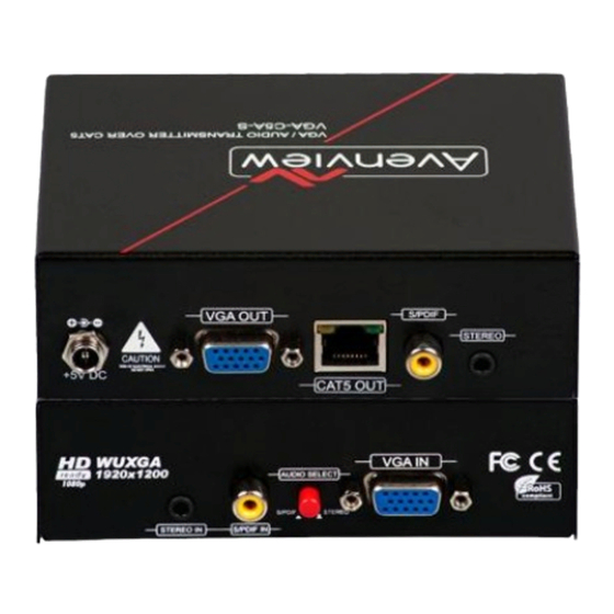 Avenview VGA-C5A-SET Manuals
