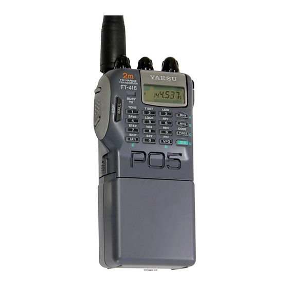 Yaesu FT-416 User Manual