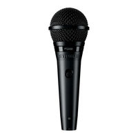 Shure PGA 58 User Manual