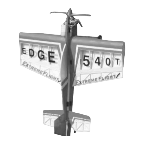 Extreme Flight Edge 540T Instruction Manual