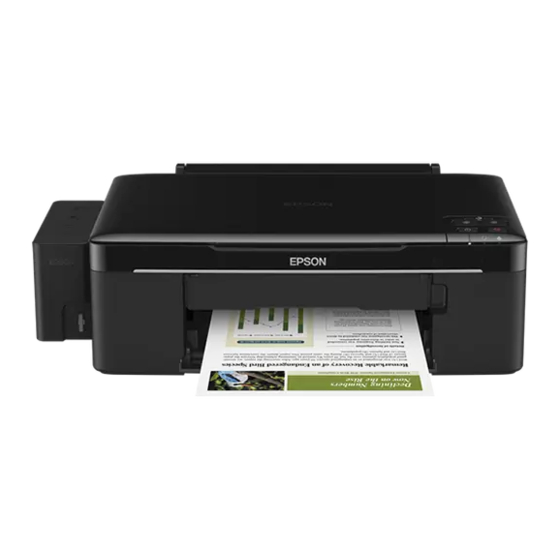 Epson l200 User Manual