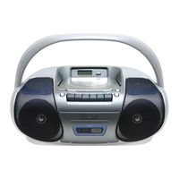 Panasonic RXD29 - RADIO CASSETTE W/CD Operating Instructions Manual