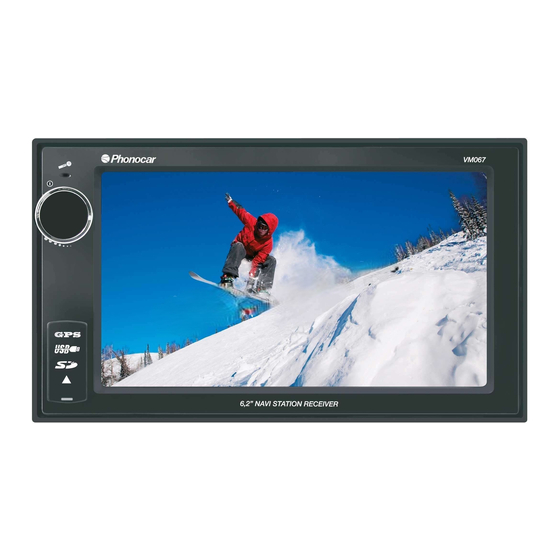 Phonocar VM 067 Instruction Manual