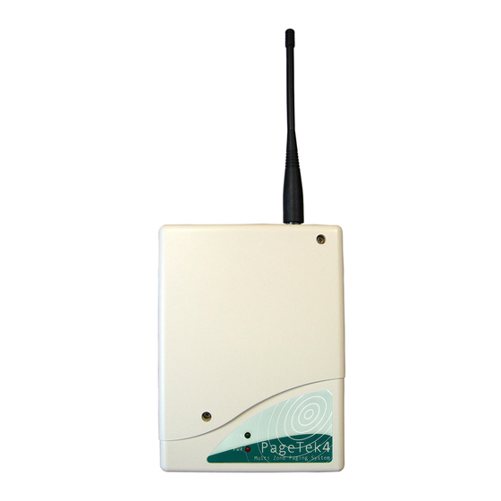 scope Pagetek MK4 Installation & User Manual