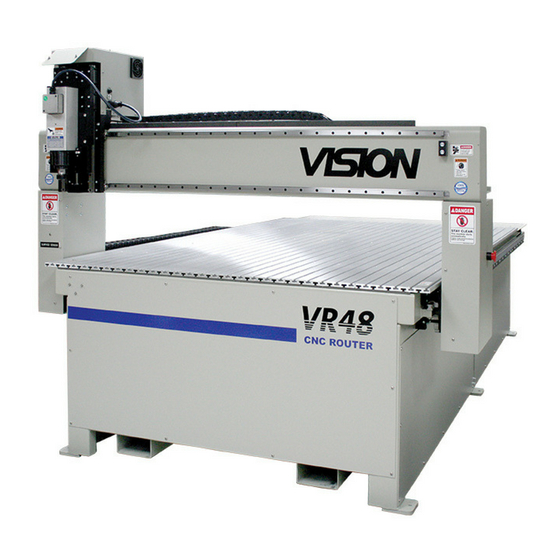 Vision Engraving & Routing Systems VR48 5 Series Installation Manual