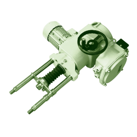 ZPA Pecky, a.s. MODACT MTNED Series Mounting Instructions