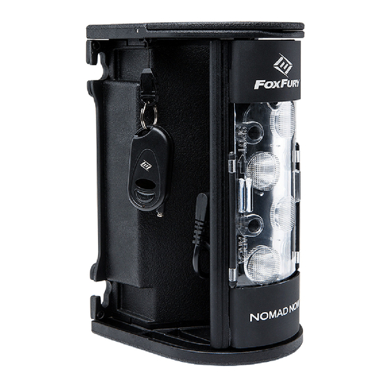 Foxfury Lighting Solutions NOMAD NOW Product Manual