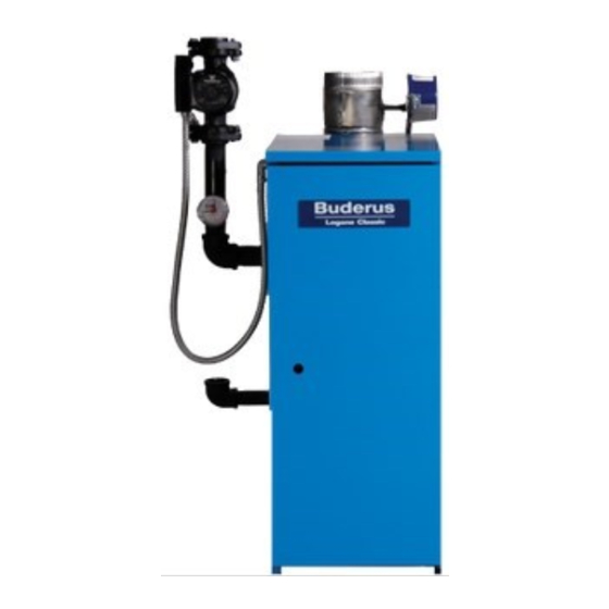 Buderus GC144/3 Installation And Service Instructions Manual