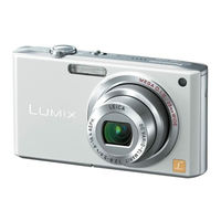 Panasonic DMC-FX33A - Lumix 8.1MP Digital Camera Operating Instructions Manual