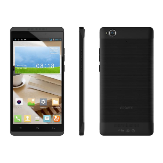 Gionee g4 Manuals