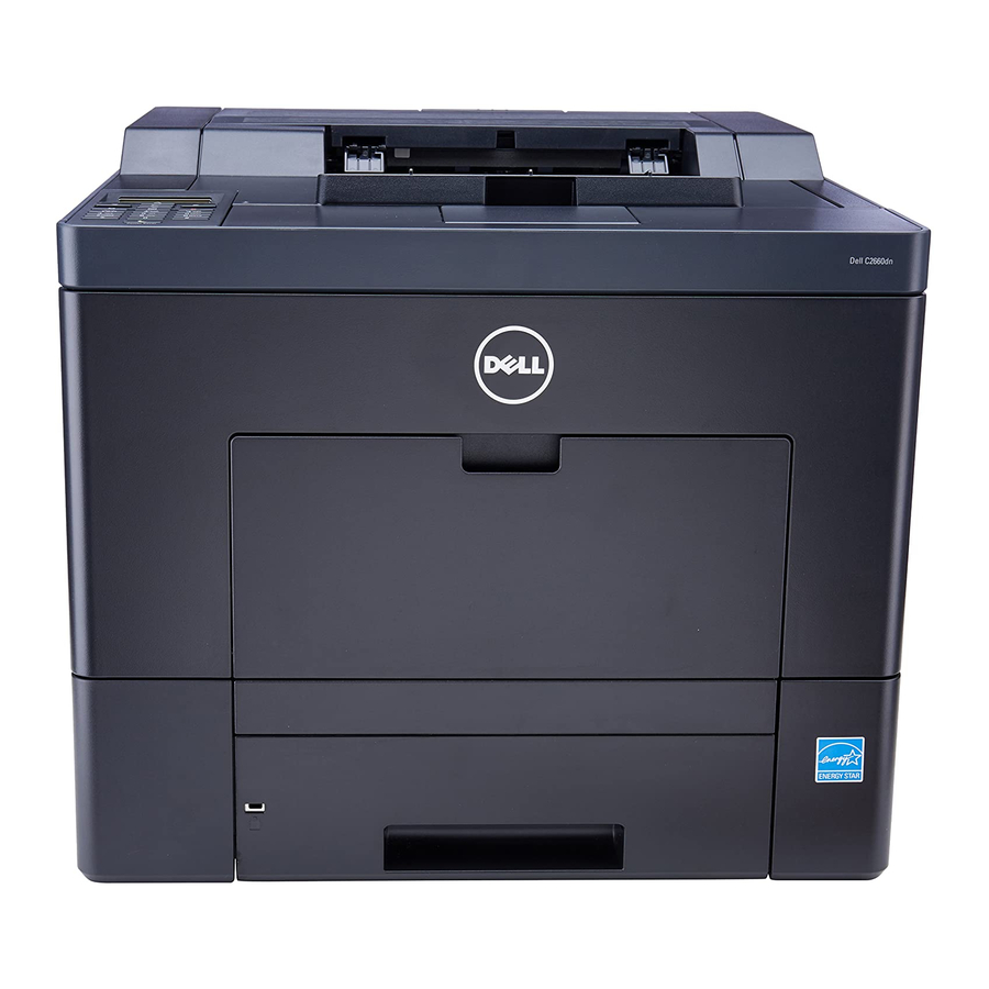 Dell C2660dn Quick Reference Manual