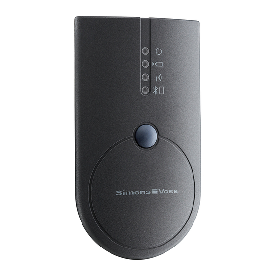 Simons Voss Technologies SmartCD Manual