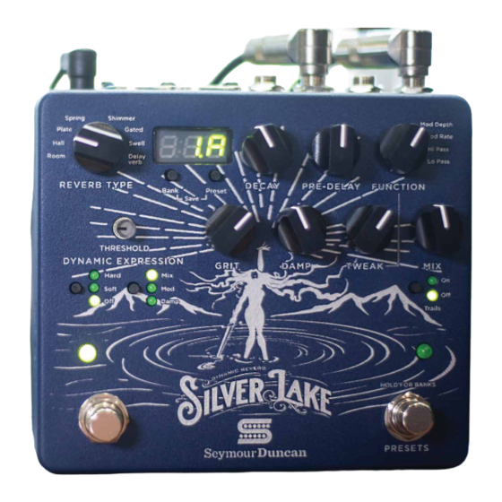 Duncan SILVER LAKE User Manual
