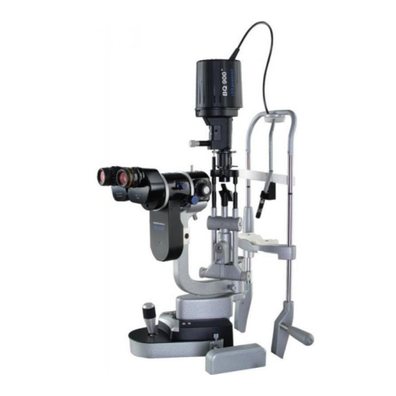 Haag-Streit BQ 900 Manual