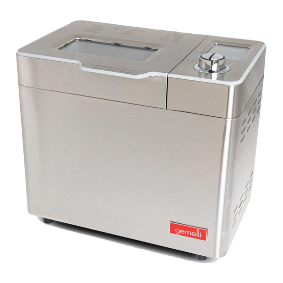 Gemelli BM2531SSDRM Manual