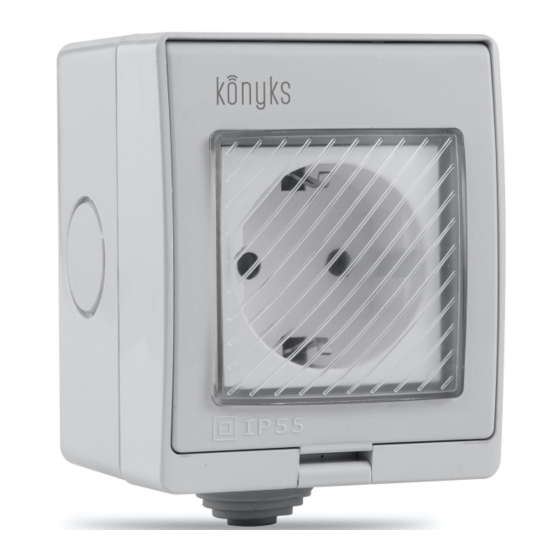 Konyks Pluviose Easy EU Quick Start Manual