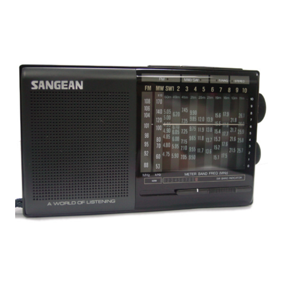 Sangean MS-112 Manual