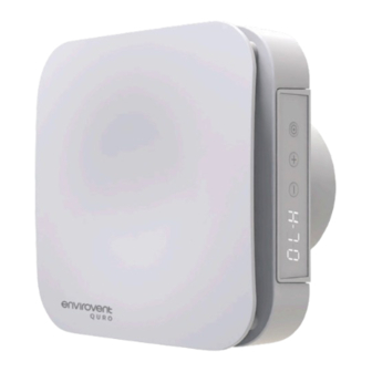Envirovent QURO QRST Manual