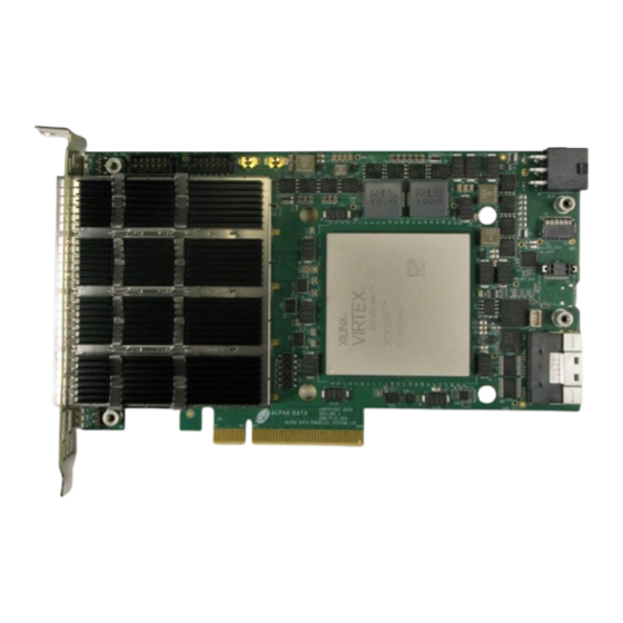 Alpha Data ADM-PCIE-9V5 User Manual