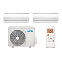 aircon MDV MSAFBU-12HRDNX-QRD0FGWX Owner's Manual & Installation Manual