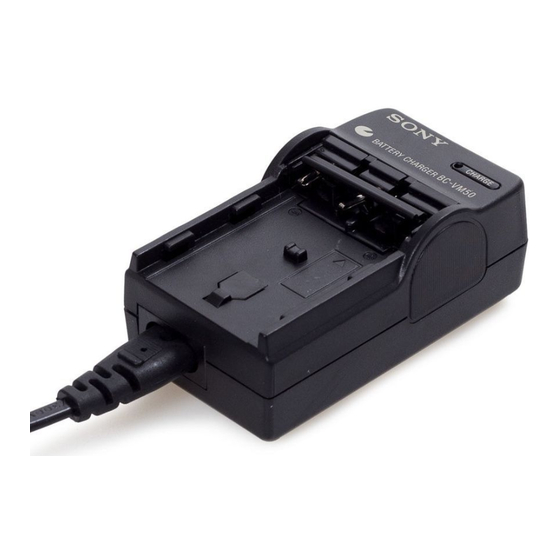Sony BC-VM 50 Operating Instructions