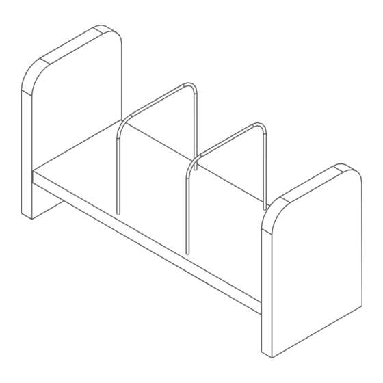 Epic Office Furniture EkoSystem Desk Shelf Assembly Instructions Manual