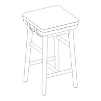 Better Homes and Gardens Springwood Barstool 2 Pack BHS336158813048 Instruction Booklet