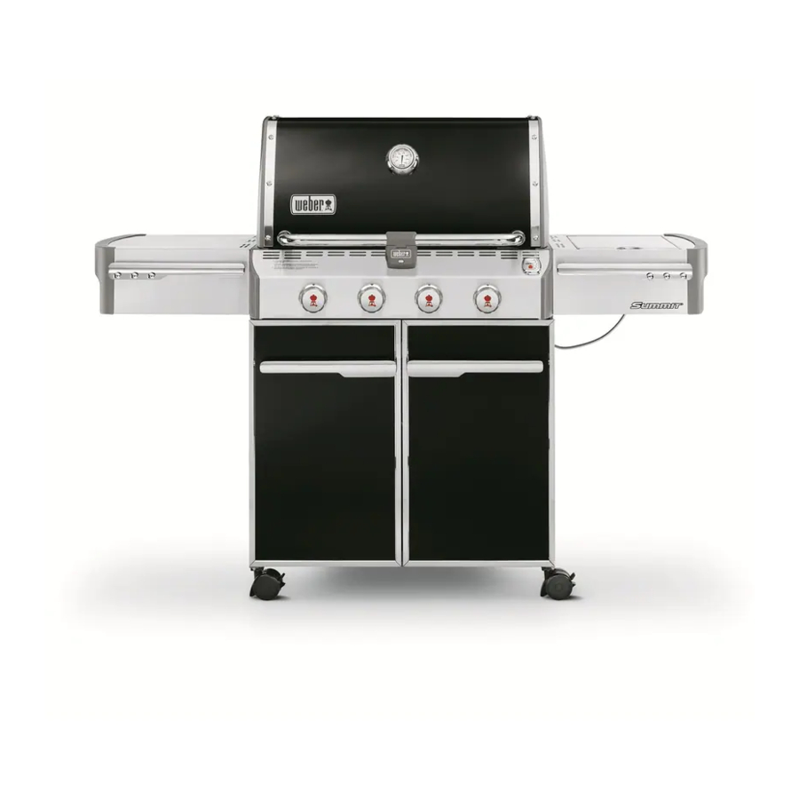 Weber Summit E-420 Assembly Instructions
