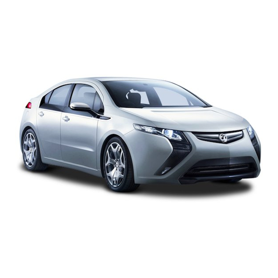 Vauxhall Ampera Quick Reference Manual