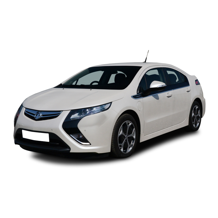 Vauxhall Ampera Specification